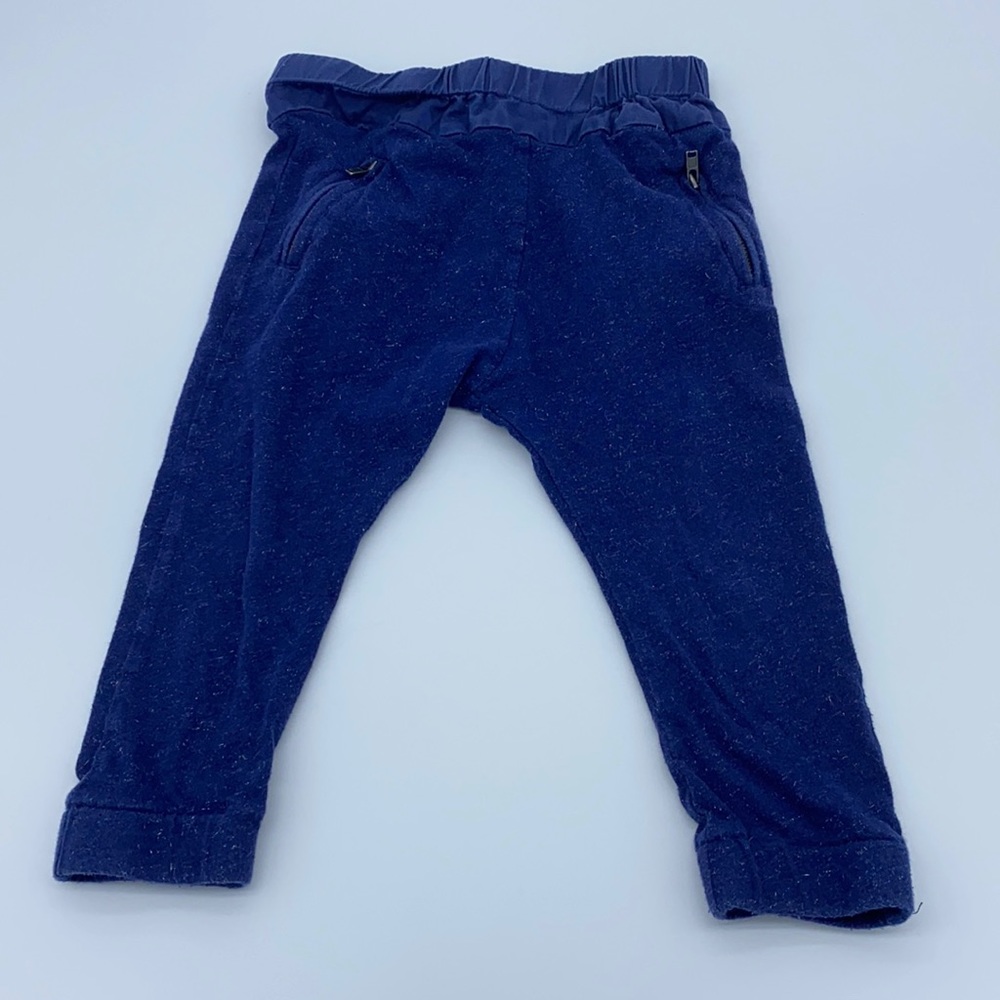 CREWCUTS Glitter Joggers Girls Navy Blue Size 3